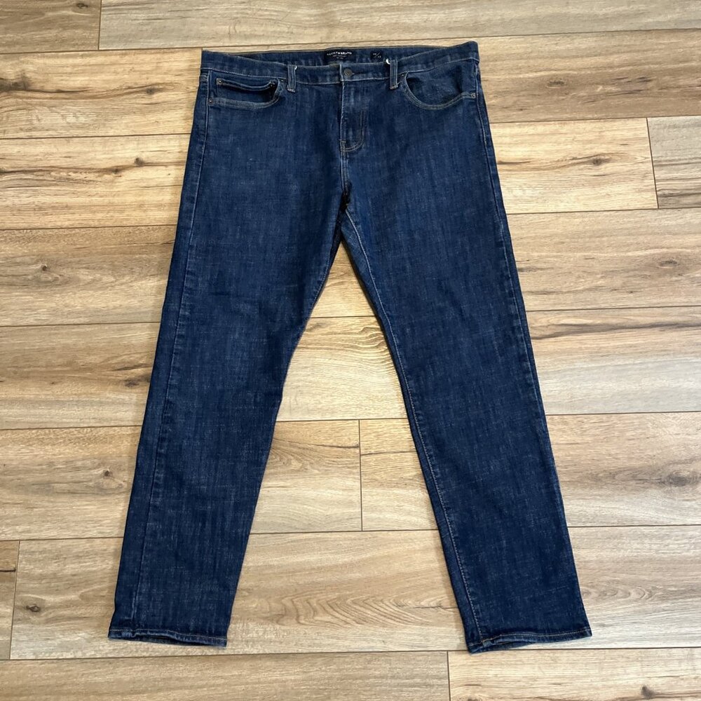 Men's Lucky Brand 110 Slim Fit Denim Jeans SZ 40x32 Blue Stretch Modern